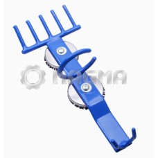 Magnētiskais turētājs pneimatiskajām uzgriežņu atslēgām un ligzdām /universāls, MAGMA, MG50240 Max slodze 15 kg 370098