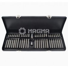 Zobratu komplekts 54 pr.Torx®, Spline un HEX . MAGMA MG50768