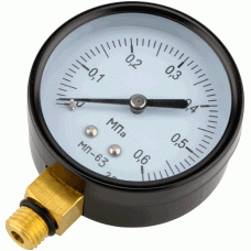 Pump pressure gauge