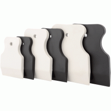 Rubber scraper tool set