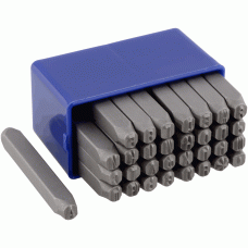 Letter Punches set A 5 mm (TEHMASH) 12345