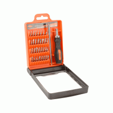 Screwdriver with interchangeable inserts