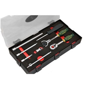 1/4'' FORCE instrumentu komplekts, 8 gab., K20811 3300007