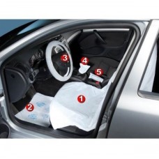 НАБОР ОДНОРАЗОВЫХ ЧЕХЛОВ 5Д. ДЛЯ САЛОНА АВТОМОБИЛЯ, 59907531