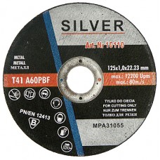 metal cutting wheel 125x1,0x22,2 SILVER