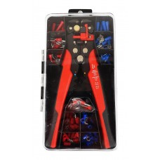 Клещи для снятия изоляции и набор насадок  8,3`, L-210ММ SILVER