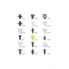 Auto stiprinājumu komplekts HONDA 418 gab., ASTA