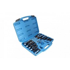 Screwdriver set, 12 pcs., reinforced SATRA