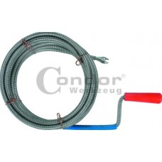 Kanalizācijas kabelis, elastīgs santehnikas urbjmašīna 3m/6mm Condor Werkzeug, C0378A