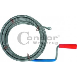 Sewer cable, flexible plumber's auger 3m/6mm Condor Werkzeug, C0378A