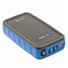 Multifunctional 12V 400A (Li-Po 10600mAh) starter charger with additional USB outputs and LED backlight. HT8G622