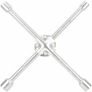 Ключ баллонный крестовой усиленный Размер 17x19x21x22 мм (АвтоDело) 34417
