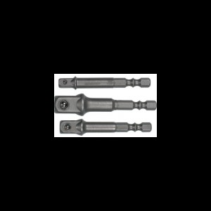 drill adapters 1/4+3/8+1/2 CV 3 pcs, Condor Werkzeug