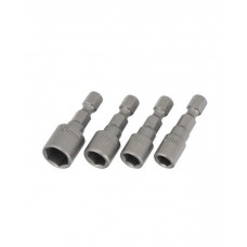 Adapteru komplekts ar MAGNETU, 1/4', 6, 7, 8, 10 mm Condor Werkzeug, C16921