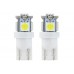 Светодиодные лампы STANDARD T10 W5W 5xSMD 5050 12V AMIO-01284