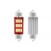 Светодиодные лампы CANBUS 4014 12SMD Festoon C5W C10W C3W 39мм Белый 12В 24В AMIO-01290