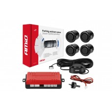 Reverse buzzer (parktronic) complete with 4 sensors black 