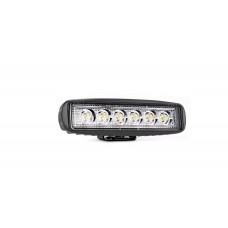 LED work spotlight AWL01 6 LEDs 12 V 24 V AMIO-01612