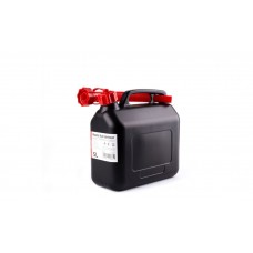 Plastic canister, black 5L AMiO-02887