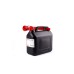 Plastmasas kanna, melna, 5L AMiO-02887