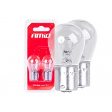 Галогенные лампы P21/5W BAY15D 12V 2шт. Блистер AMIO-03353
