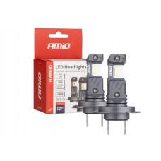 HYBRID H7 H18 6000K Canbus 60W AMIO-04115 Series LED Car Lamps