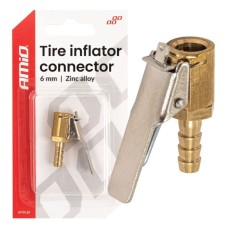 6 mm Tire Inflator Nozzle (Metal)  AMIO-04493