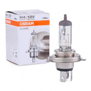 Галогенная лампа Osram Classic H4 12V 60/55 P43T, O-64193CLC