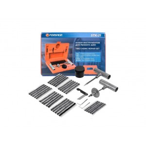 Tire repair tool set 35pcs, case F-STK-21