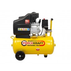 Kompresors 24L, 230V 8 bar, 138 l/m, 1100w, FORCEKRAFT BM20/24