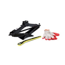 Diamond-shaped ratchet jack (2.0 t, 110 × 390 mm), AMIO-02479
