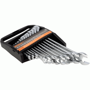 Combination box end wrench set