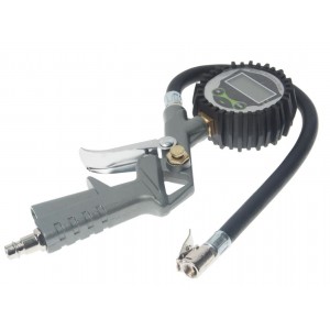 tire inflation gun with digital pressure gauge 16 atm. ROCKFORCE, STG-25 (26138)