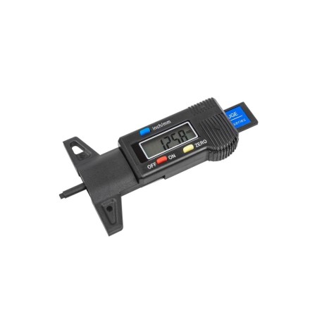 Digitālais protektora dziļuma mērītājs (0-25,4 mm, kļūda-0,01 mm, darba temperatūra-040 g), blisterī, Forsage, F-40342 Priekšmetu skaits 1 gb 3640342
