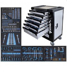 Tool cart (with tools) ; 7 drawers ASTA, V-T250E