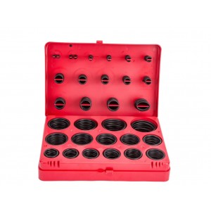 Комплект уплотняющих резиновых колец O-RING 386 шт, ROCKFORCE, RF-727 (48288)