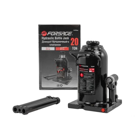 hidrauliskais domkrāts 20,0 t (235–445 mm) FORSAGE, T91204 (EURO) 3651246
