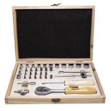 Set of socket heads and inserts 38p. 1/4 DR FORSAGE F-2382-5