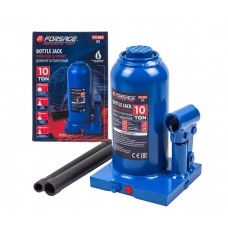 Hidrauliskais pudeļu domkrats ar vārstu 10,0 t (200-385 mm) FORSAGE T91004 (DS) (51447)