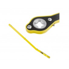 Atslēga ar sprūdratiem mehāniskajam domkratam, garums 345 mm FORSAGE 10202-P (54298)