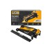 Two-cylinder roll-up jack, dual pump, low-profile hydraulic jack with rubberized grip on the handle, 3.0 t, 133–465 mm, JCB, F-TH33007, 56951