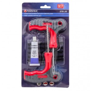 Wheel Tire Repair Tool Set, 5pcs,Forsage, F-STK-30