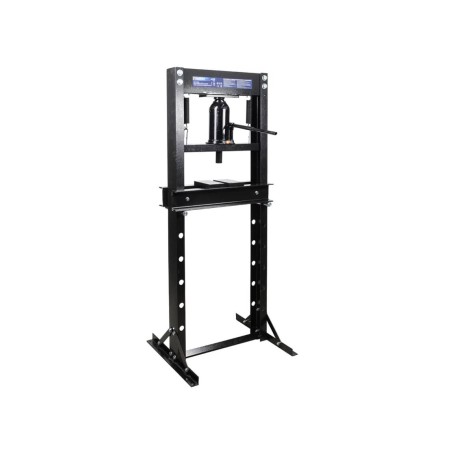 Hidrauliskais grīdas preses iekārta ar manometru, 20 t, darba augstums 0–710 mm, darba platums 640 mm, virzuli gājiens 154 mm, FORSAGE, F-12003 BIG 3657200