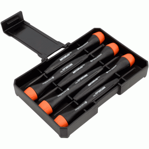 A set of screwdrivers for accurate work