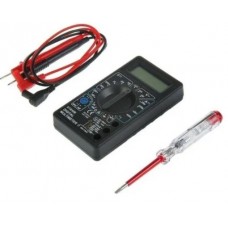 Набор диагностический для электрика (цифровой мультиметр, индикаторная отвертка) ,Forsage, F-88463