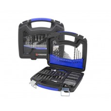 Set of concrete, metal, wood drill bits and bits 75p, in a case, Forsage,924U75