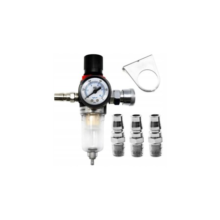 Spiediena regulētājs/gaisa filtrs ar ūdens sifonu 1/4 KRAFT&DELE, KD1497 Priekšmetu skaits 1 gb 3700008