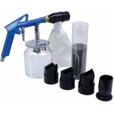 smilšu strūklas pistole ar šļūteni 0,85l SATRA S-SG6PS