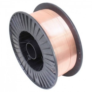 Copper-coated CO2 wire for arc welding SATRA