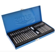 Набор звездочек 40пр.Стандарт.Torx®, Spline и шестигранными.SATRA S-40BS2